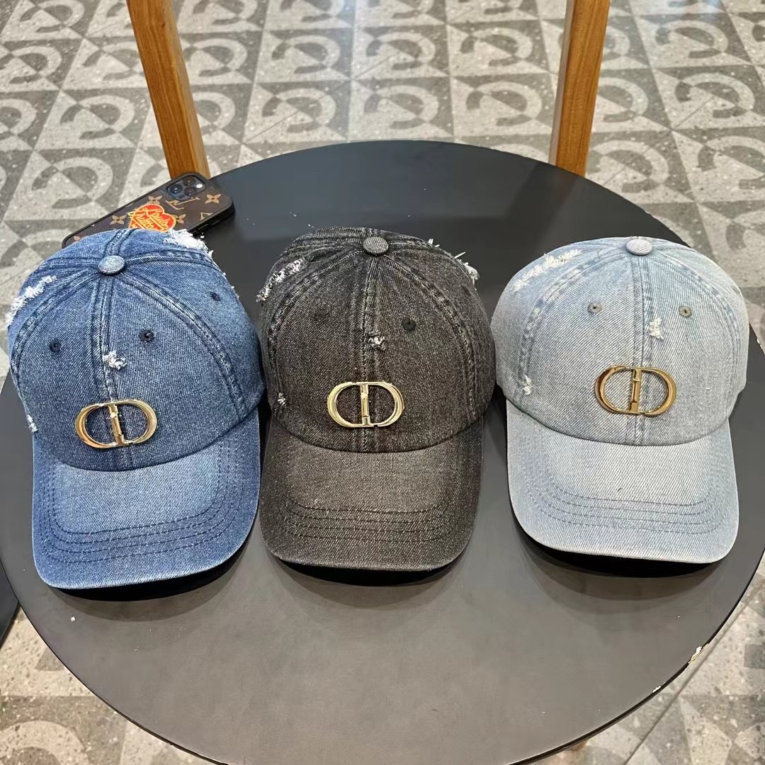 P105 Dior Diordio cap, male and female baseball cap, headline 57 cm - 图片 5