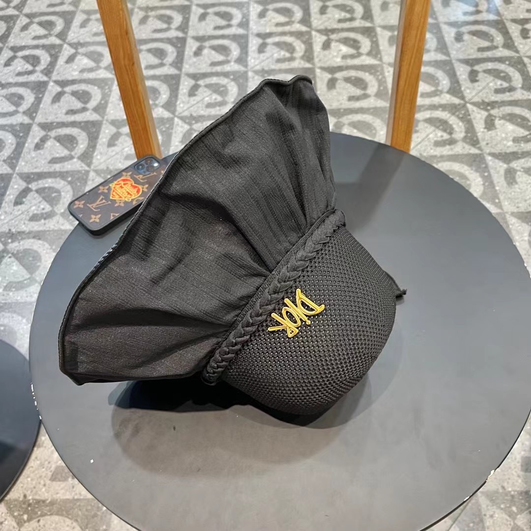 P126 The Diordeo’s new black gel sunshield, butterflies tan-proof outdoor suncaps - 图片 7