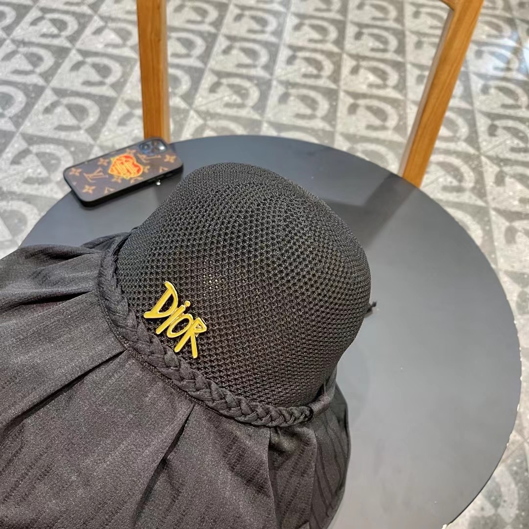 P126 The Diordeo’s new black gel sunshield, butterflies tan-proof outdoor suncaps - 图片 6