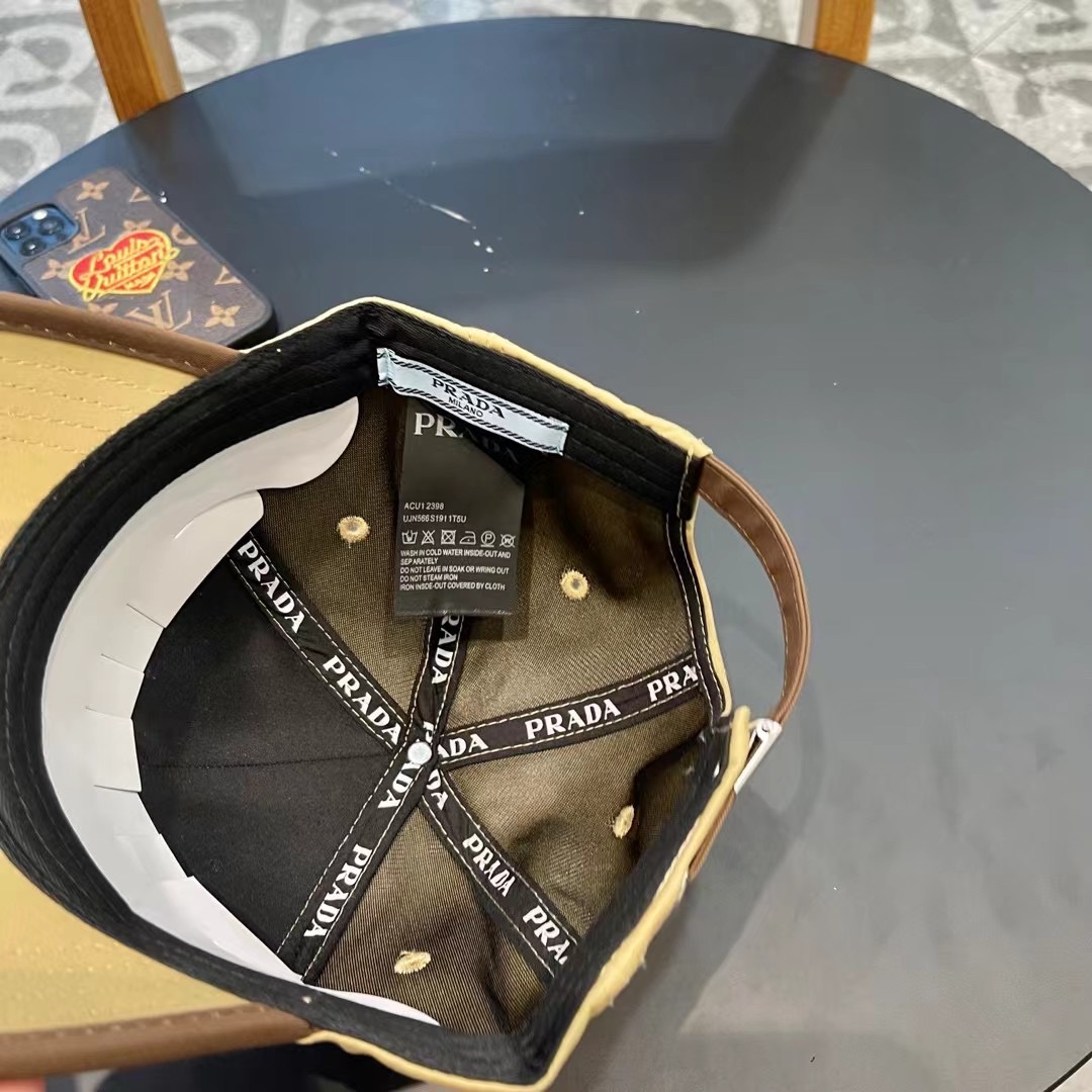 P105 Prada, new baseball cap, new duck tongue cap, both male and female, 57 cm headband - 图片 8
