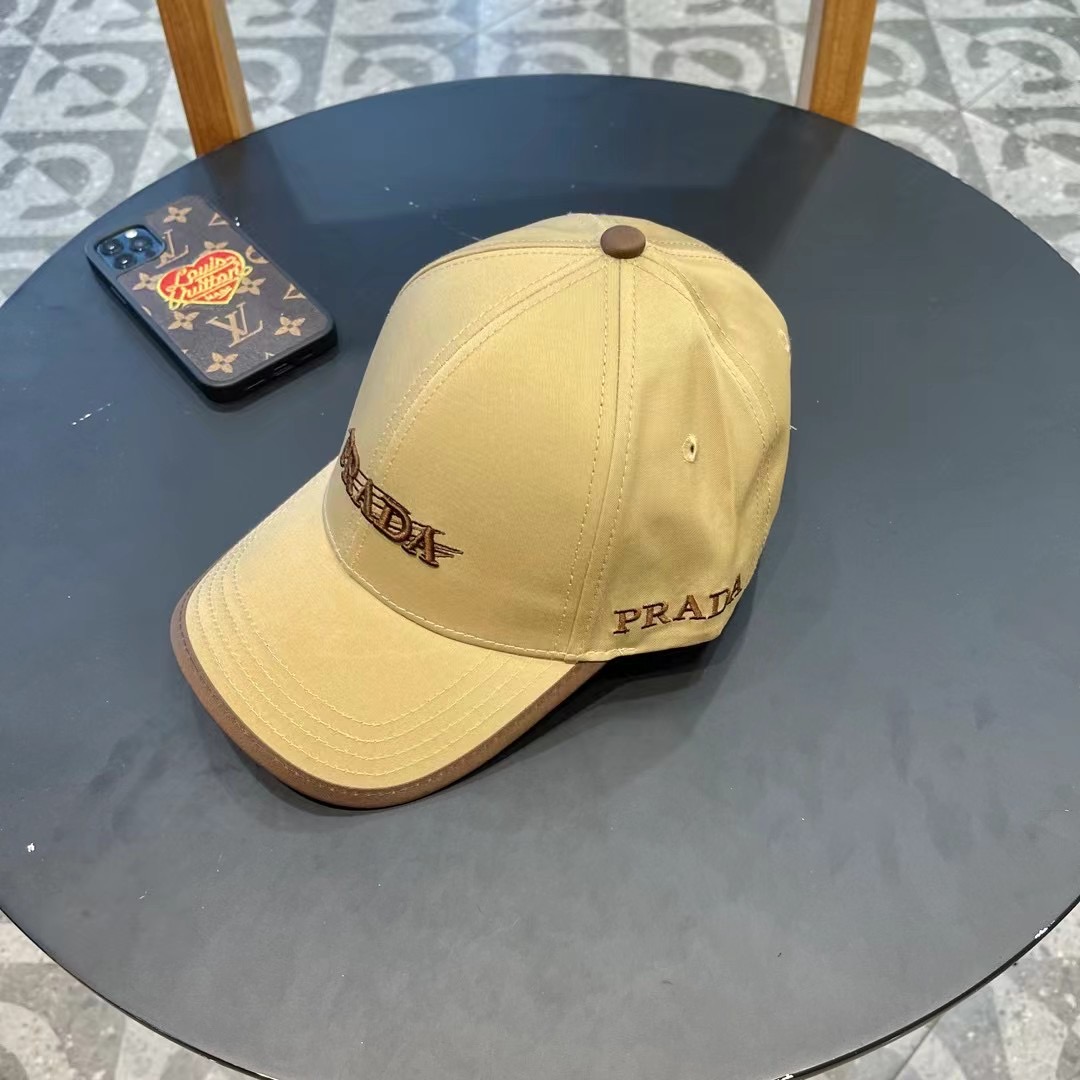 P105 Prada, new baseball cap, new duck tongue cap, both male and female, 57 cm headband - 图片 2