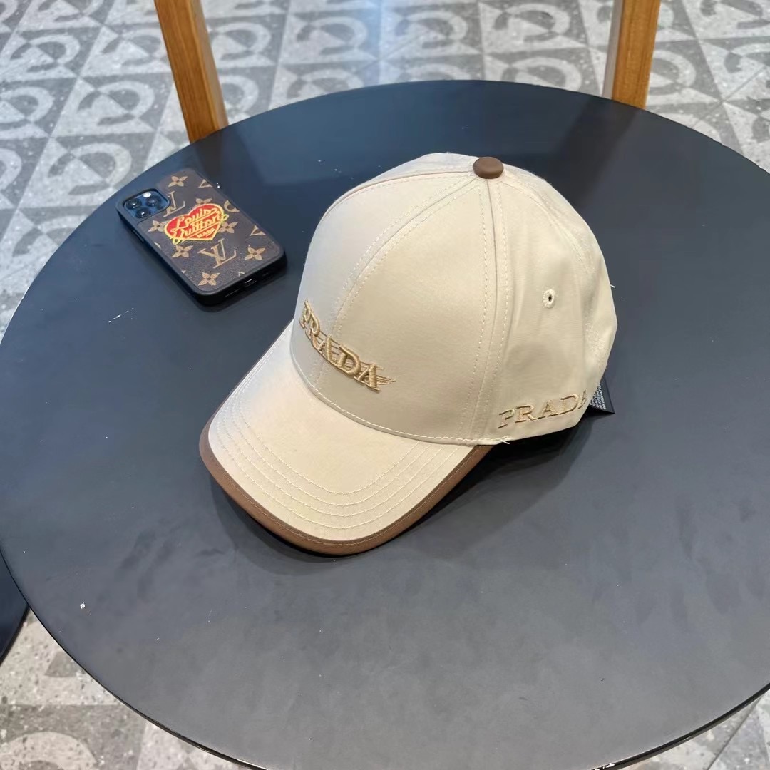P105 Prada, new baseball cap, new duck tongue cap, both male and female, 57 cm headband - 图片 2