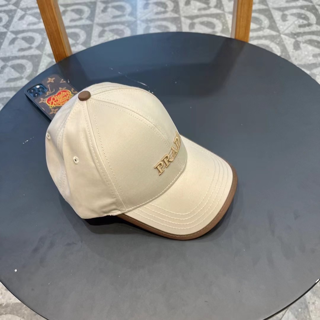 P105 Prada, new baseball cap, new duck tongue cap, both male and female, 57 cm headband - 图片 3