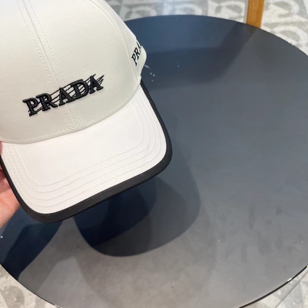 P105 Prada, new baseball cap, new duck tongue cap, both male and female, 57 cm headband - 图片 4