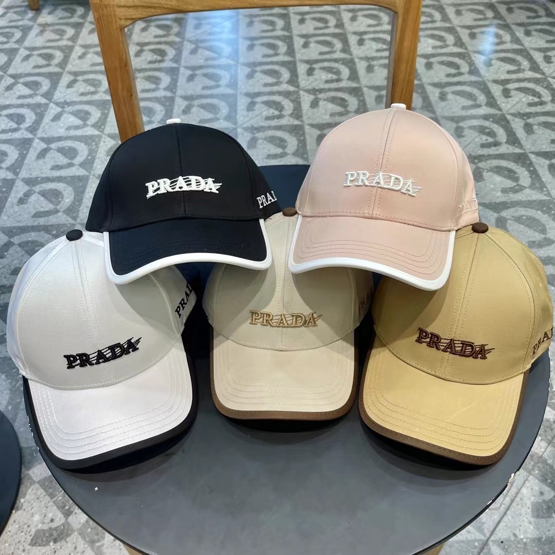 P105 Prada, new baseball cap, new duck tongue cap, both male and female, 57 cm headband - 图片 5