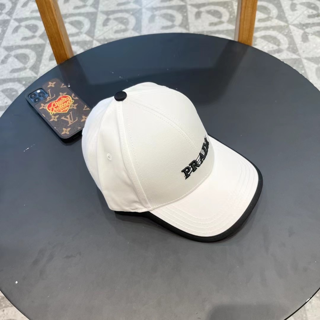P105 Prada, new baseball cap, new duck tongue cap, both male and female, 57 cm headband - 图片 3