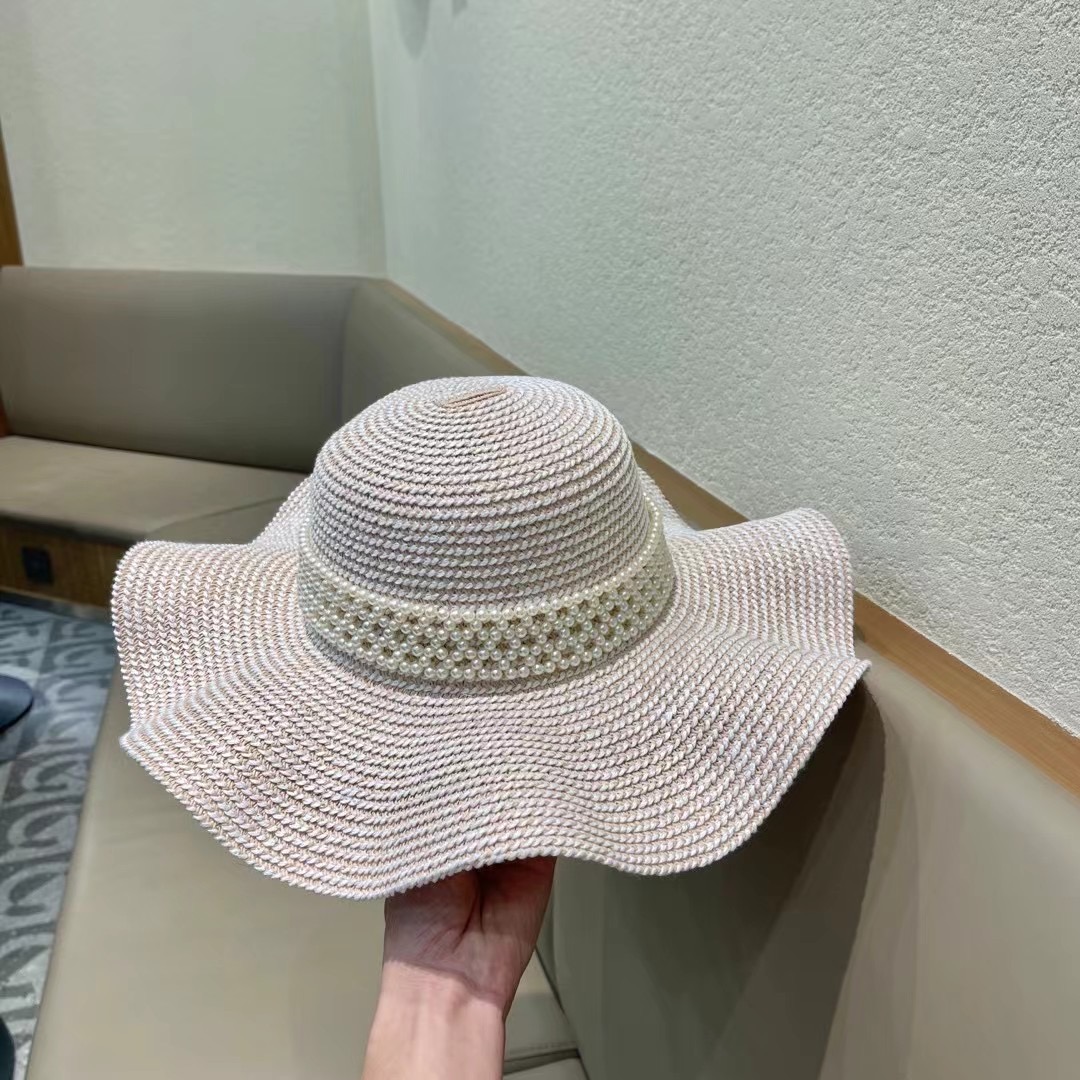 【CHANEL香奈儿】2026新款小香风草编度假风盆帽草帽，大牌风～出街旅行单品