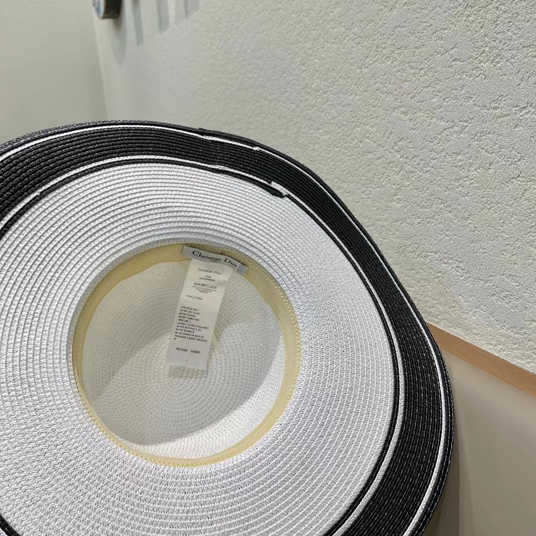 2024 New Dior Weed-Covered Tatter Caps: Simple, One-Size-Fits-All Hats - 图片 9