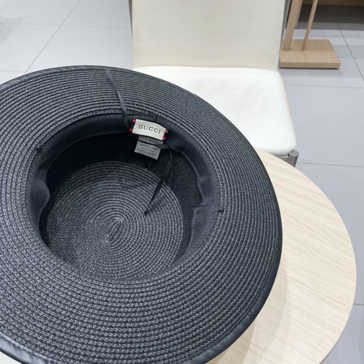   Gucci古奇2025新款草帽，名媛风遮阳帽，，旅游出街必备