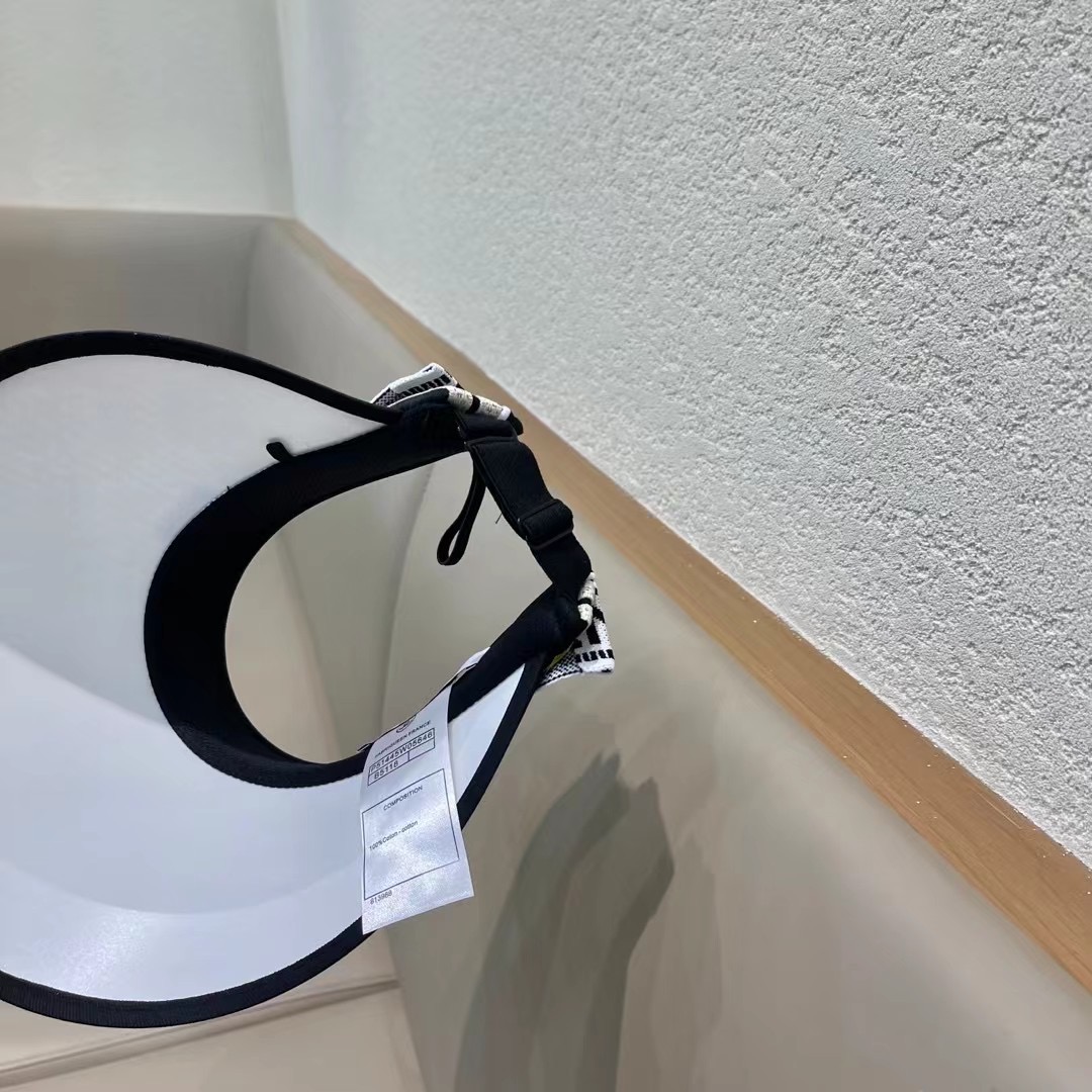  Chanel香奈儿遮阳帽，空顶草帽，可调节