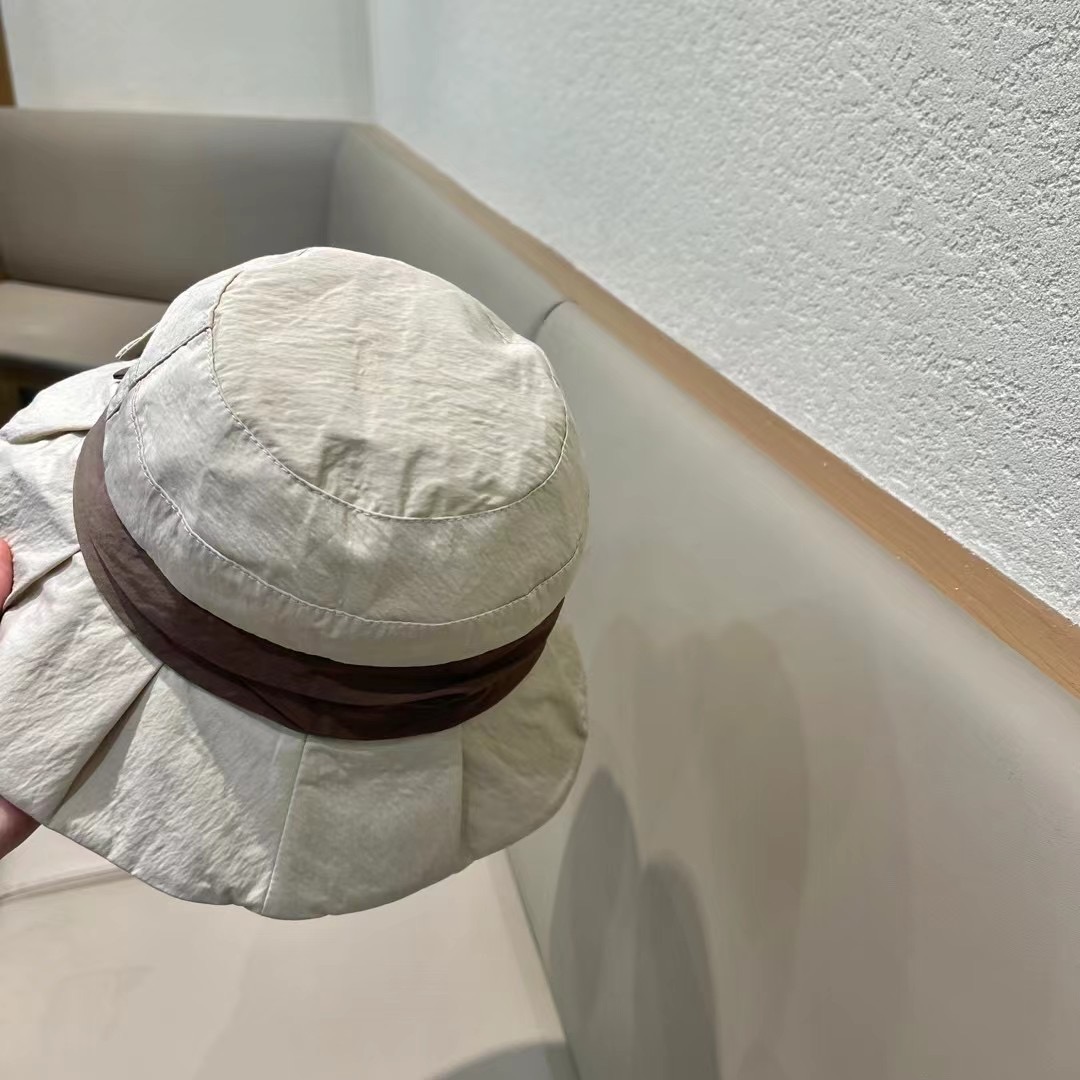  DIOR迪奥 薄款渔夫帽子女款新款夏天透气防晒遮阳帽显脸小户外速干盆帽