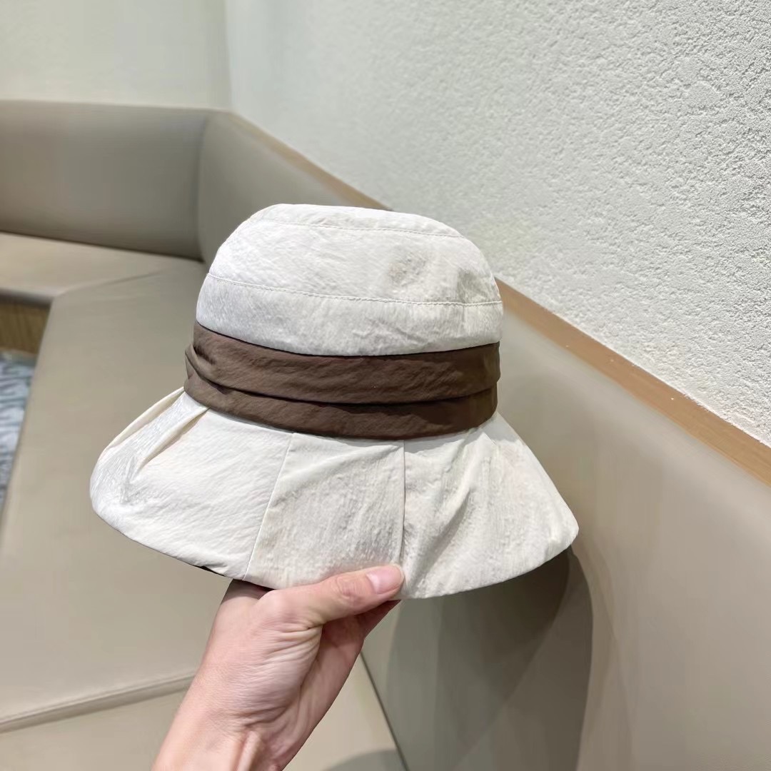  DIOR迪奥 薄款渔夫帽子女款新款夏天透气防晒遮阳帽显脸小户外速干盆帽