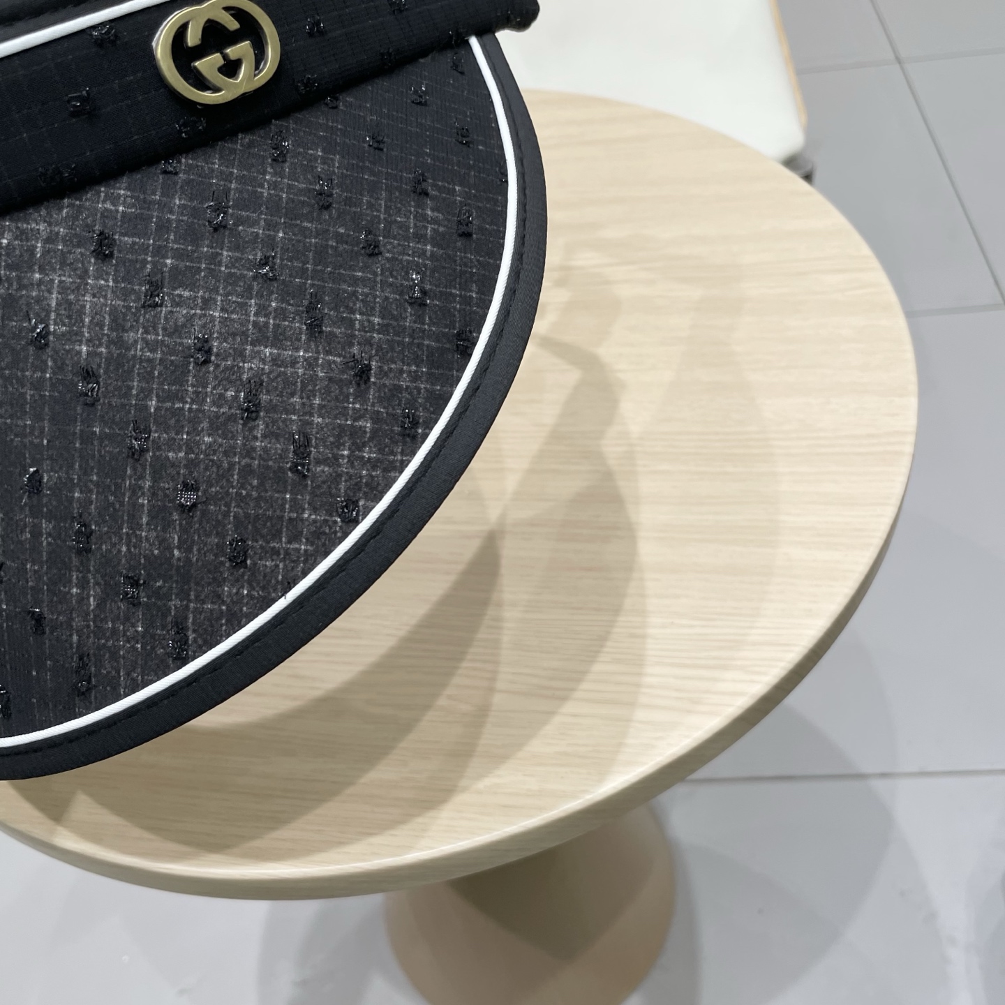 古奇GUCCI2025爆款款遮阳帽空顶帽，超方便！好搭！出街必备