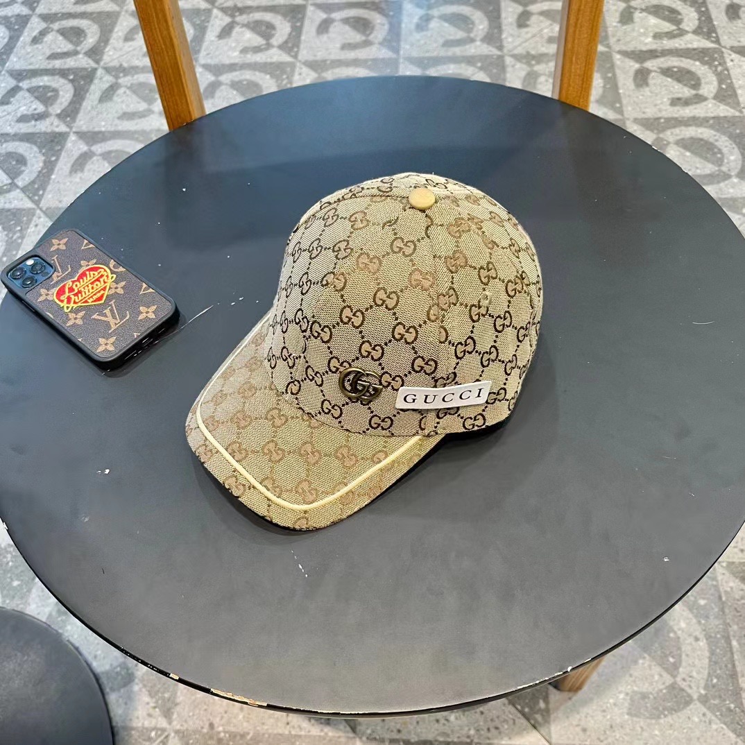  原单品质
GUCCI古奇渔夫帽👒官网新品Gucci棒球帽🧢火爆来袭 工艺非常精美 高档大气上档次！低调