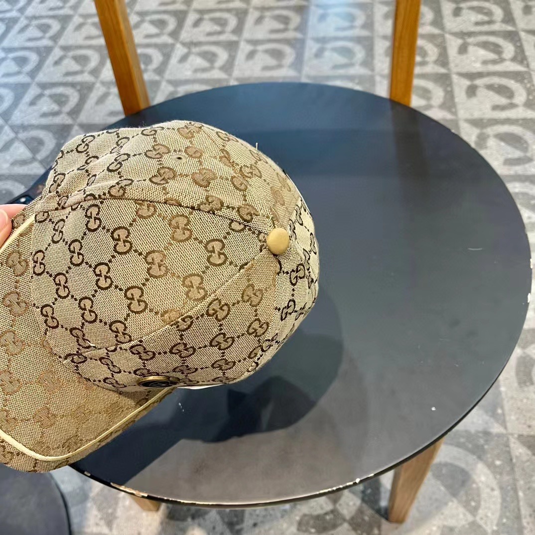  原单品质
GUCCI古奇渔夫帽👒官网新品Gucci棒球帽🧢火爆来袭 工艺非常精美 高档大气上档次！低调