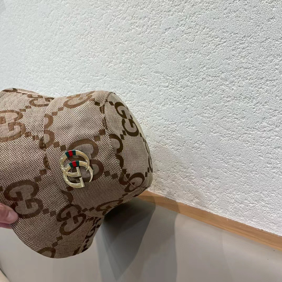 渔夫帽棒球帽古奇渔夫帽GUCCI🧢原单品质火爆来袭 🔥🎩 工艺非常精美 高档大气上档次！低调奢华，方便携