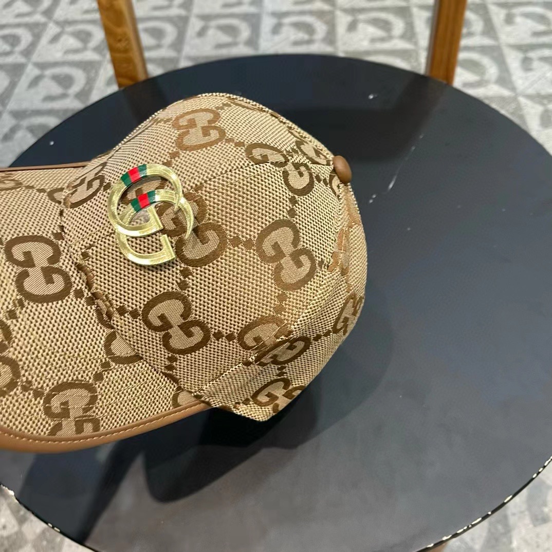 渔夫帽棒球帽古奇渔夫帽GUCCI🧢原单品质火爆来袭 🔥🎩 工艺非常精美 高档大气上档次！低调奢华，方便携