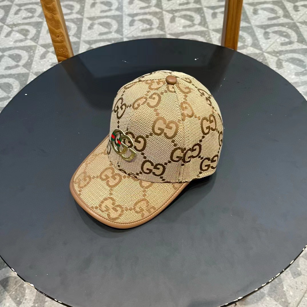 渔夫帽棒球帽古奇渔夫帽GUCCI🧢原单品质火爆来袭 🔥🎩 工艺非常精美 高档大气上档次！低调奢华，方便携