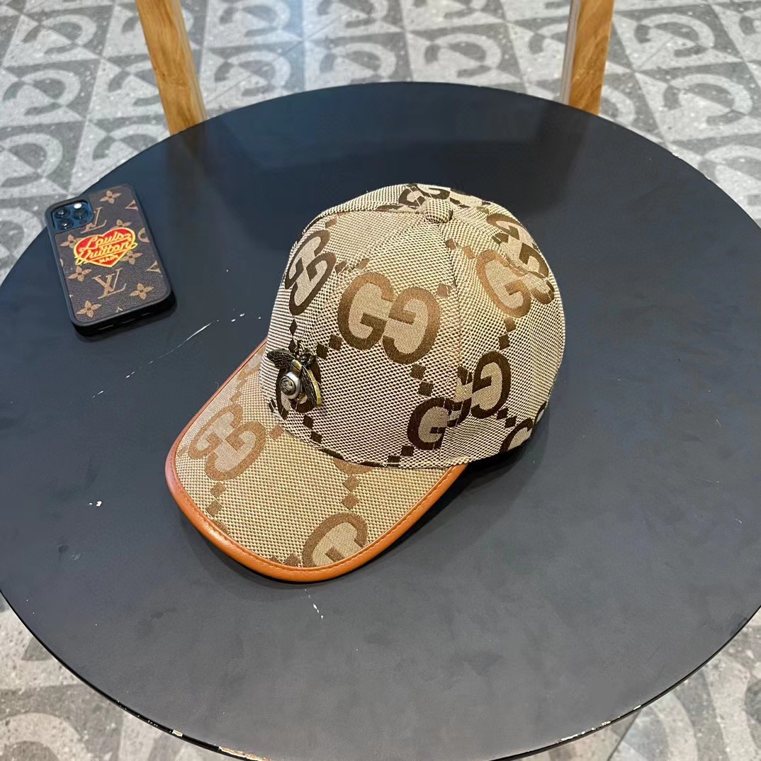 古奇棒球帽♥️GUCCI🧢官网新品，棒球帽，原单品质火爆来袭 。🎩 工艺非常精美 高档大气上档次！低调奢