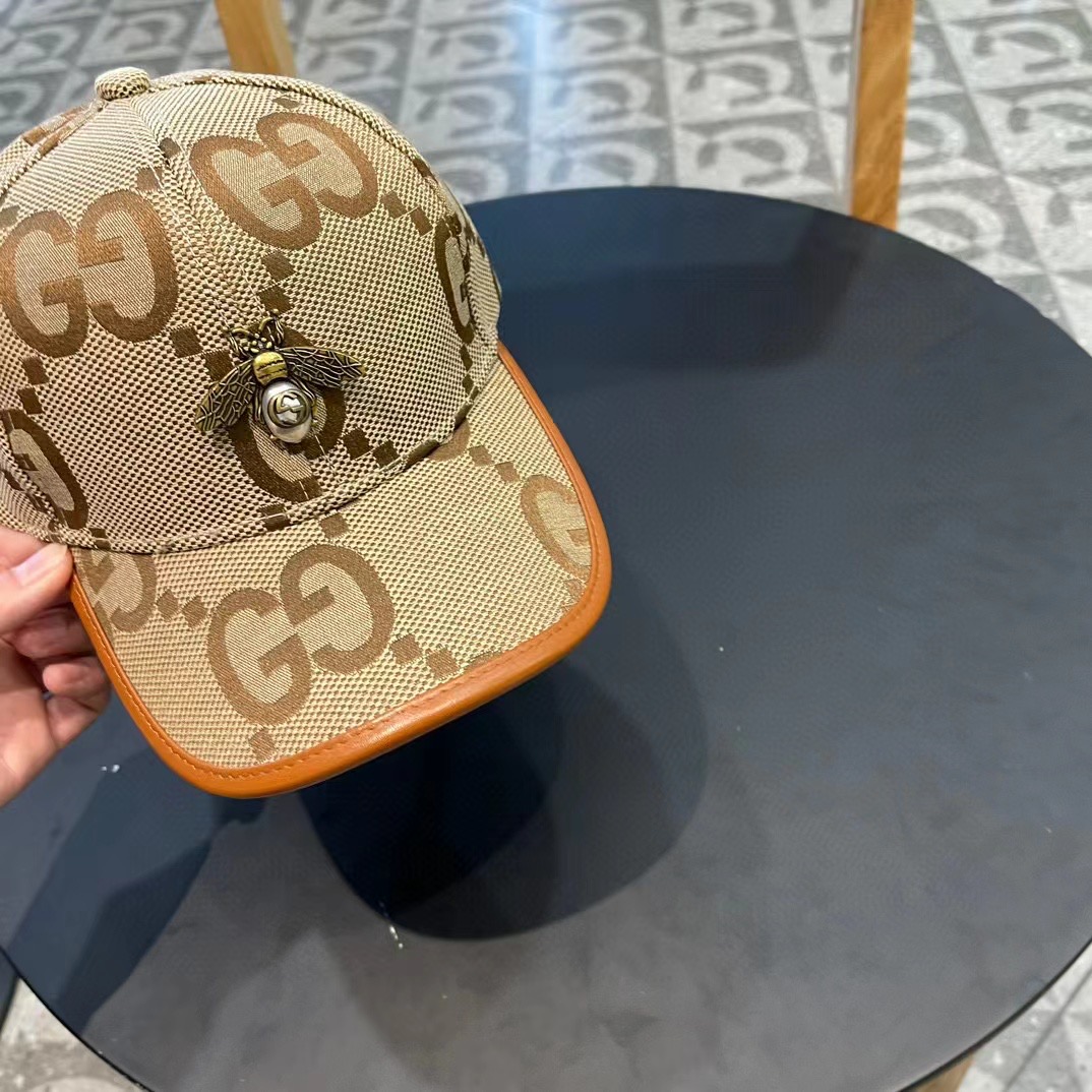 古奇棒球帽♥️GUCCI🧢官网新品，棒球帽，原单品质火爆来袭 。🎩 工艺非常精美 高档大气上档次！低调奢