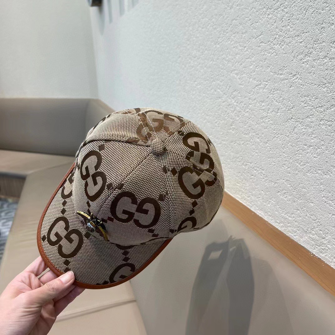 古奇棒球帽♥️GUCCI🧢官网新品，棒球帽，原单品质火爆来袭 。🎩 工艺非常精美 高档大气上档次！低调奢