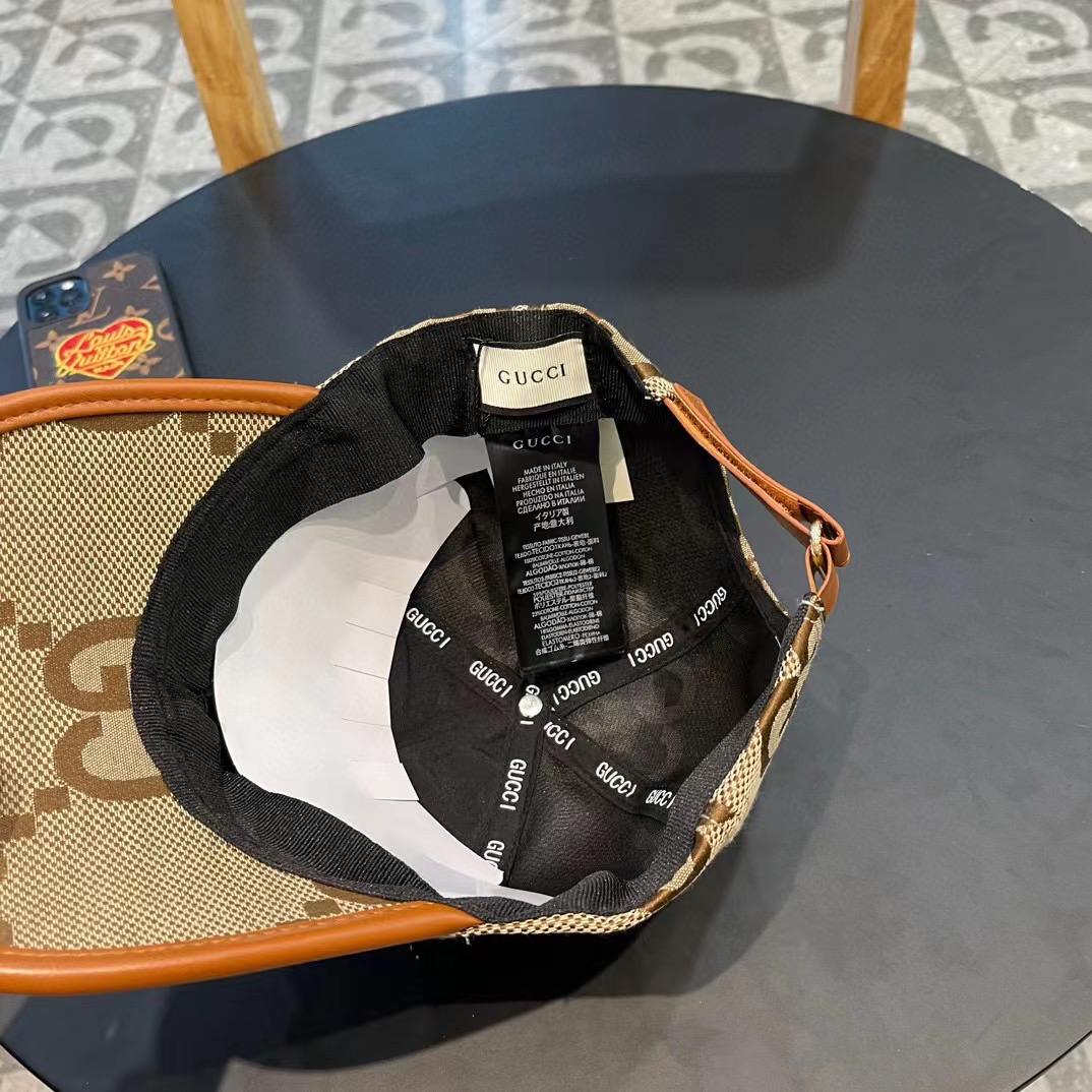 古奇棒球帽♥️GUCCI🧢官网新品，棒球帽，原单品质火爆来袭 。🎩 工艺非常精美 高档大气上档次！低调奢