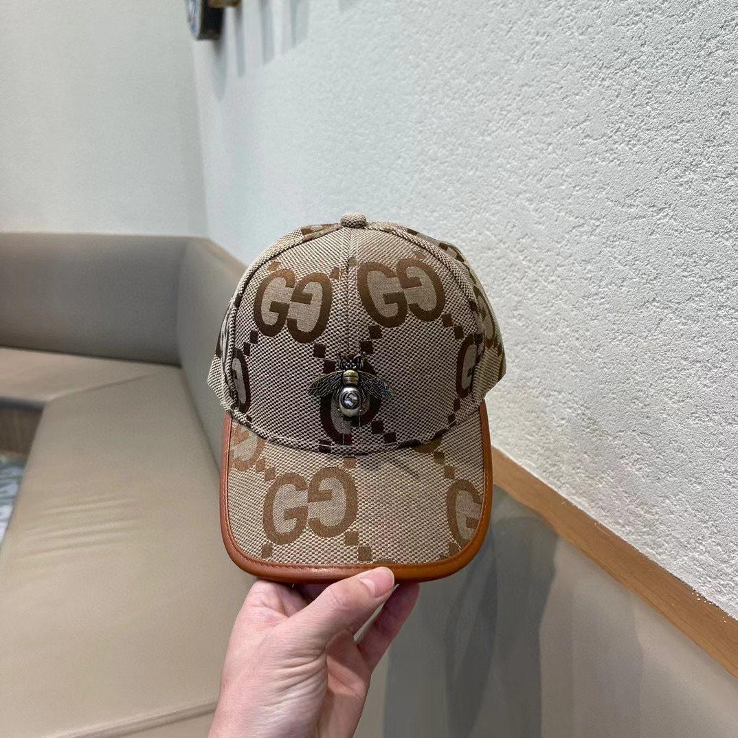 古奇棒球帽♥️GUCCI🧢官网新品，棒球帽，原单品质火爆来袭 。🎩 工艺非常精美 高档大气上档次！低调奢