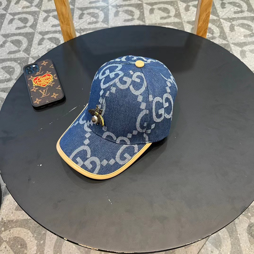 古奇棒球帽♥️GUCCI🧢官网新品，棒球帽，原单品质火爆来袭 。🎩 工艺非常精美 高档大气上档次！低调奢