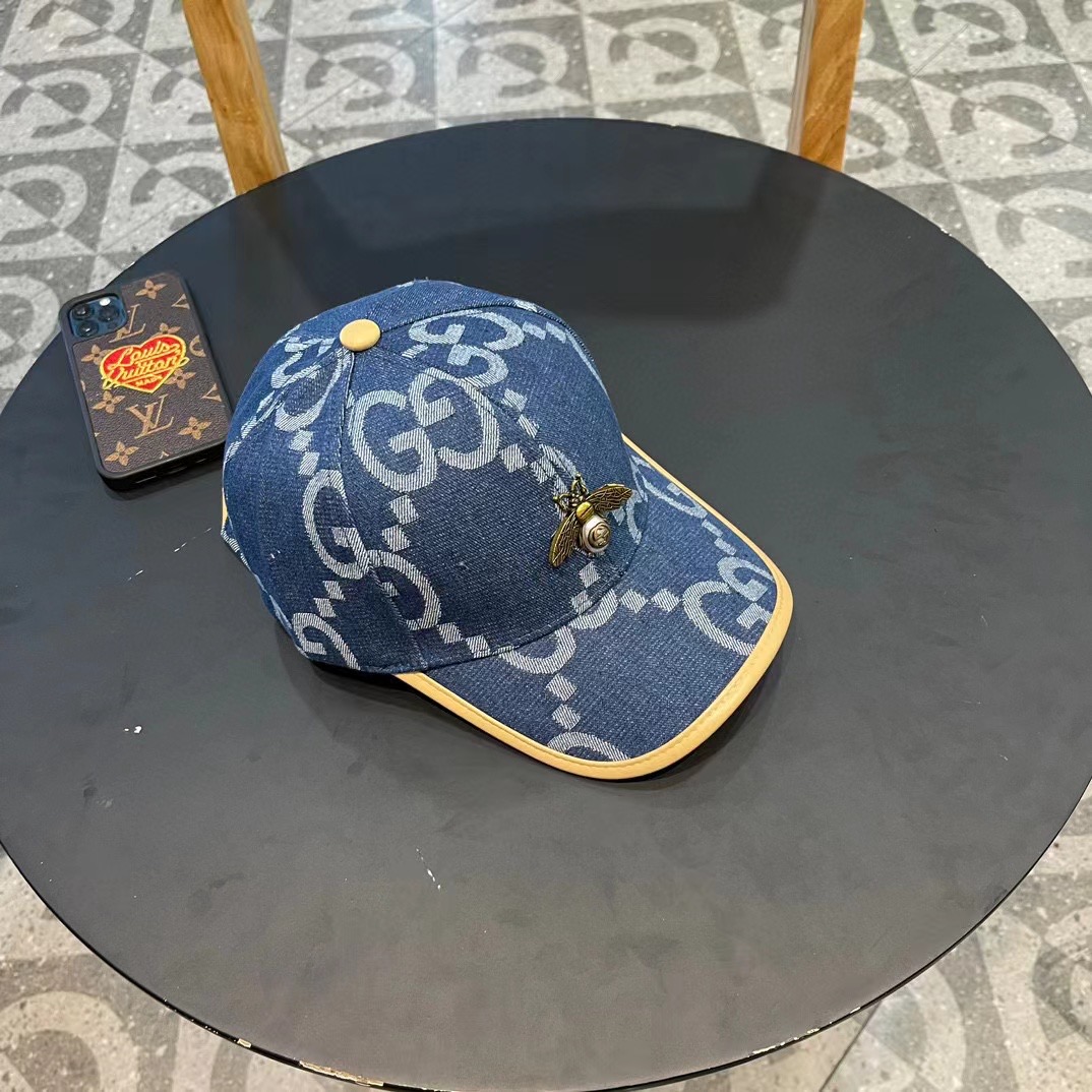 古奇棒球帽♥️GUCCI🧢官网新品，棒球帽，原单品质火爆来袭 。🎩 工艺非常精美 高档大气上档次！低调奢