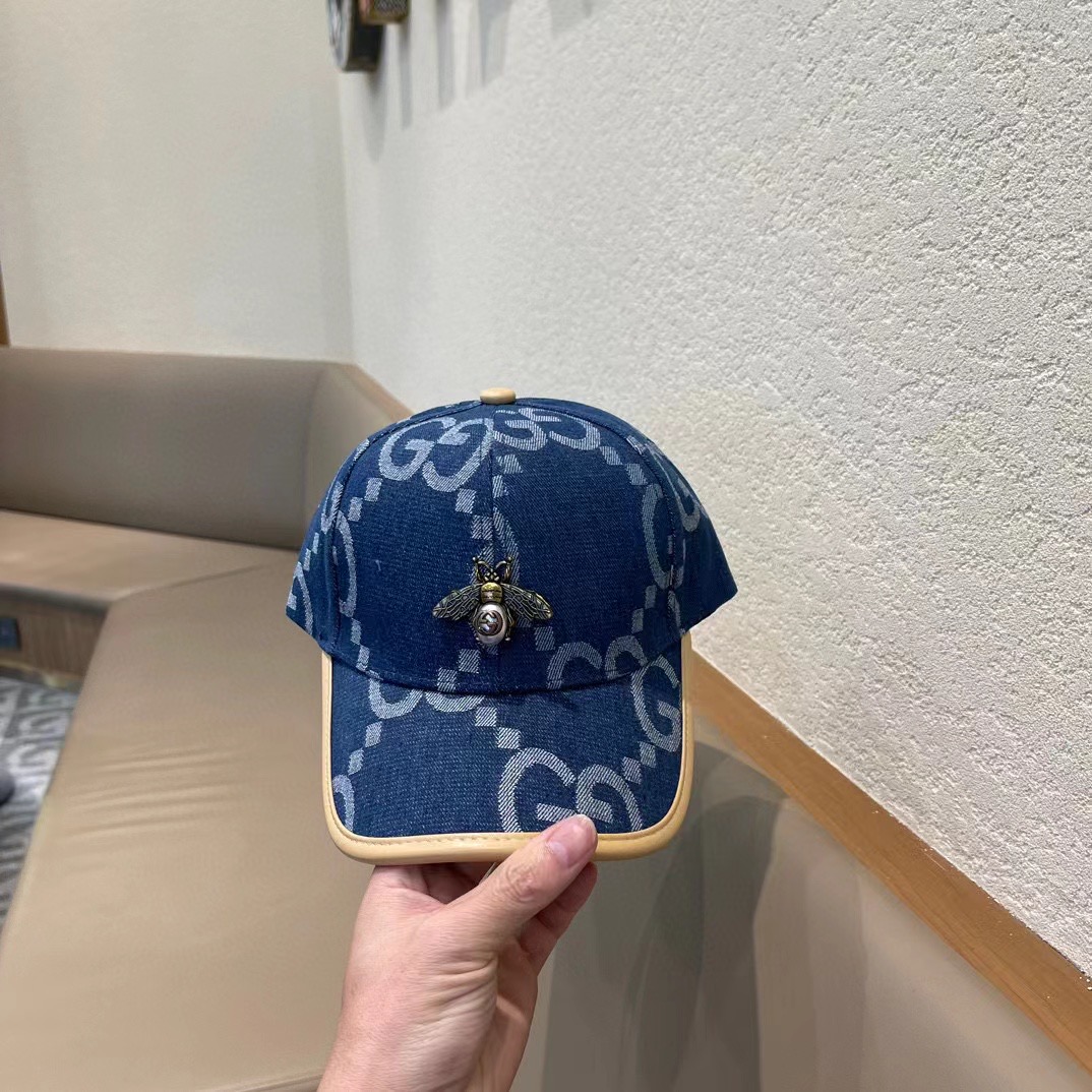 古奇棒球帽♥️GUCCI🧢官网新品，棒球帽，原单品质火爆来袭 。🎩 工艺非常精美 高档大气上档次！低调奢