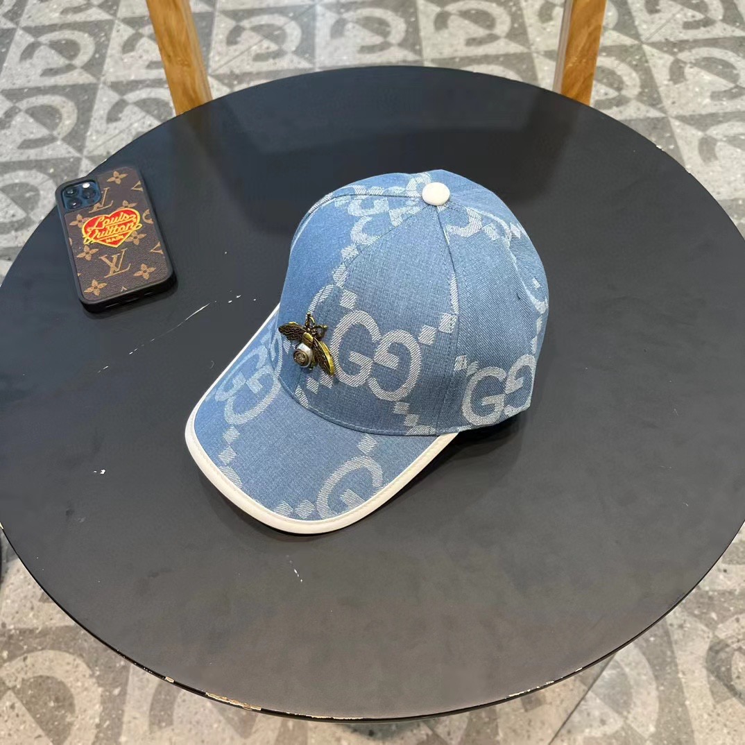 古奇棒球帽♥️GUCCI🧢官网新品，棒球帽，原单品质火爆来袭 。🎩 工艺非常精美 高档大气上档次！低调奢