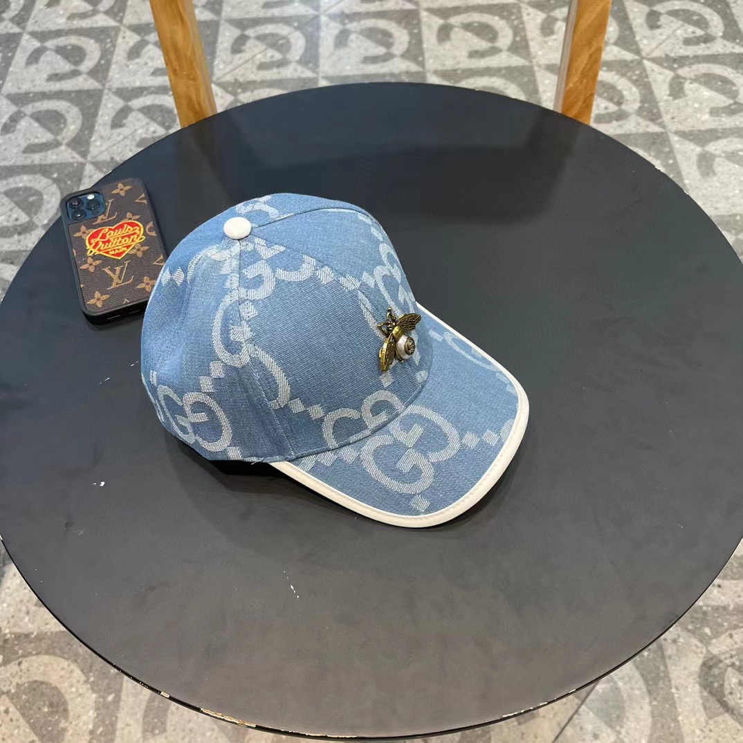 古奇棒球帽♥️GUCCI🧢官网新品，棒球帽，原单品质火爆来袭 。🎩 工艺非常精美 高档大气上档次！低调奢