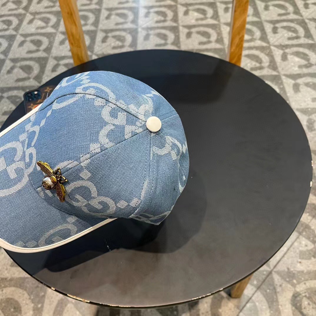 古奇棒球帽♥️GUCCI🧢官网新品，棒球帽，原单品质火爆来袭 。🎩 工艺非常精美 高档大气上档次！低调奢