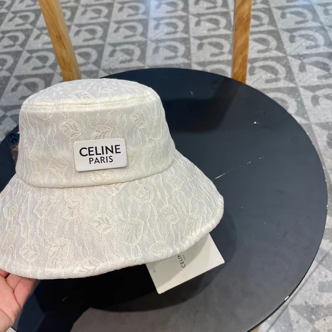  赛琳cellne渔夫帽女夏遮阳帽韩版蕾丝防紫外线太阳帽百搭盆帽白色帽子女网红 