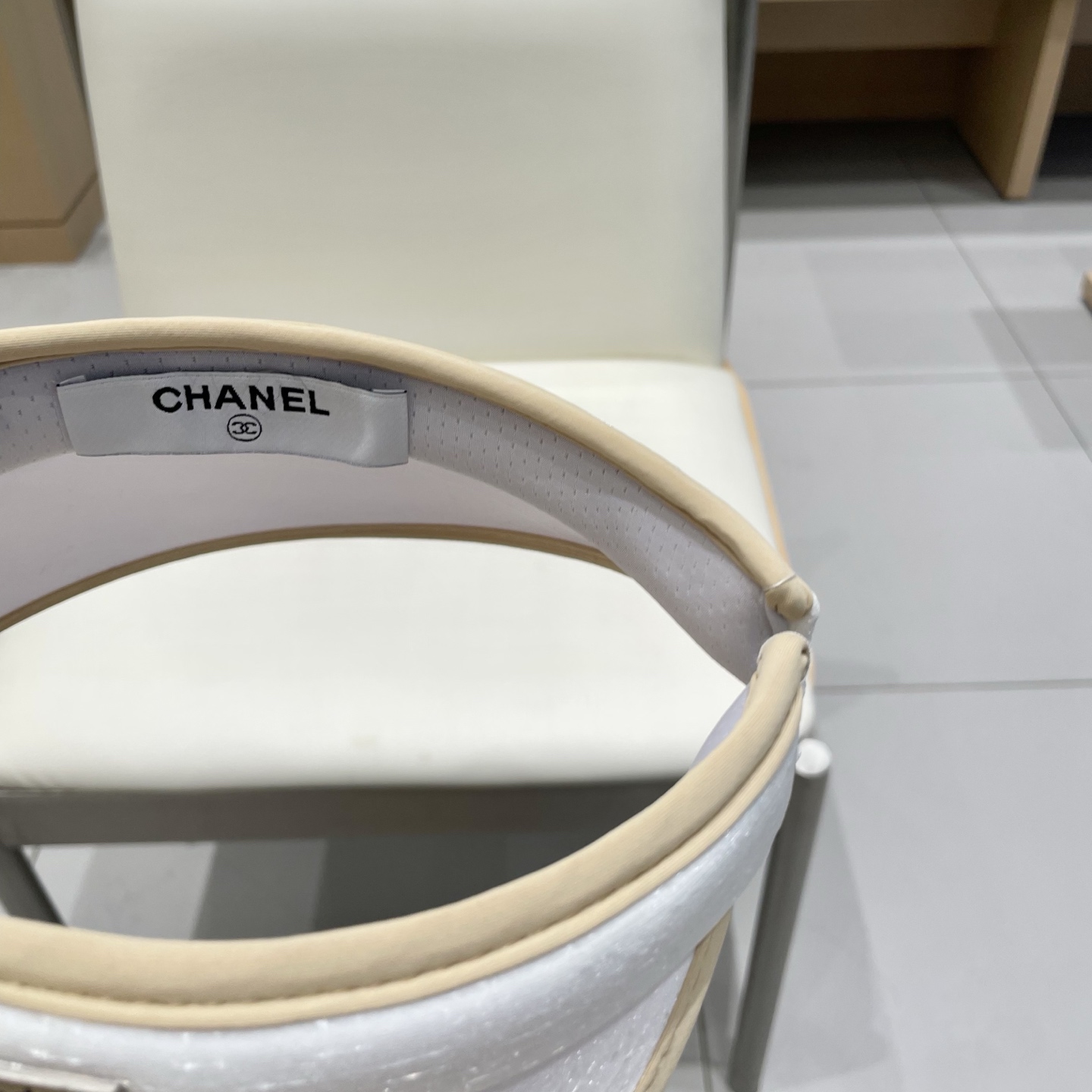  Chanel香奈儿空顶发箍，防晒遮阳帽，