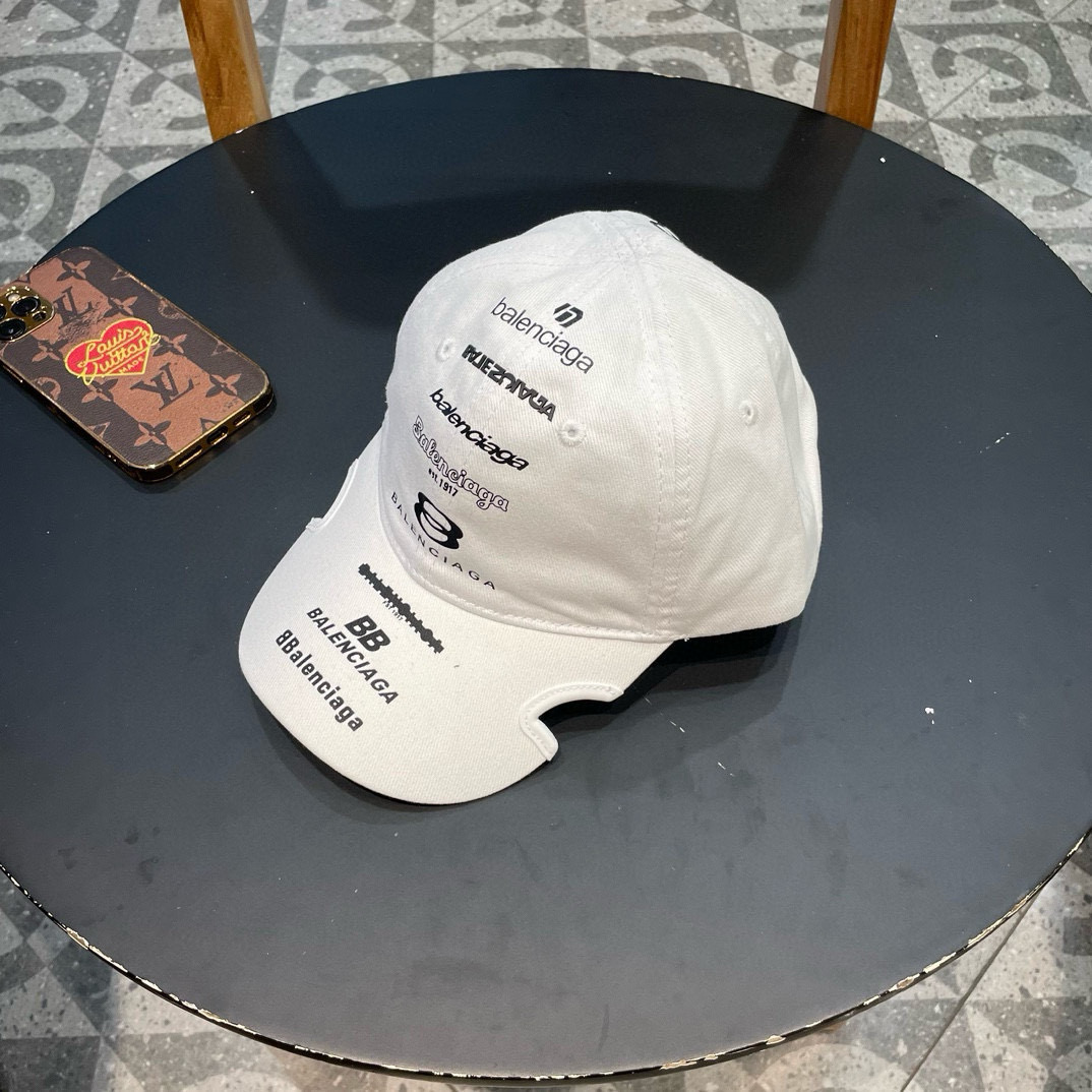 🧢巴黎世家Balenciaga🧢刺绣原单棒球帽♥️质量非常棒👍休闲时尚🌼百搭款♥️男女同款！