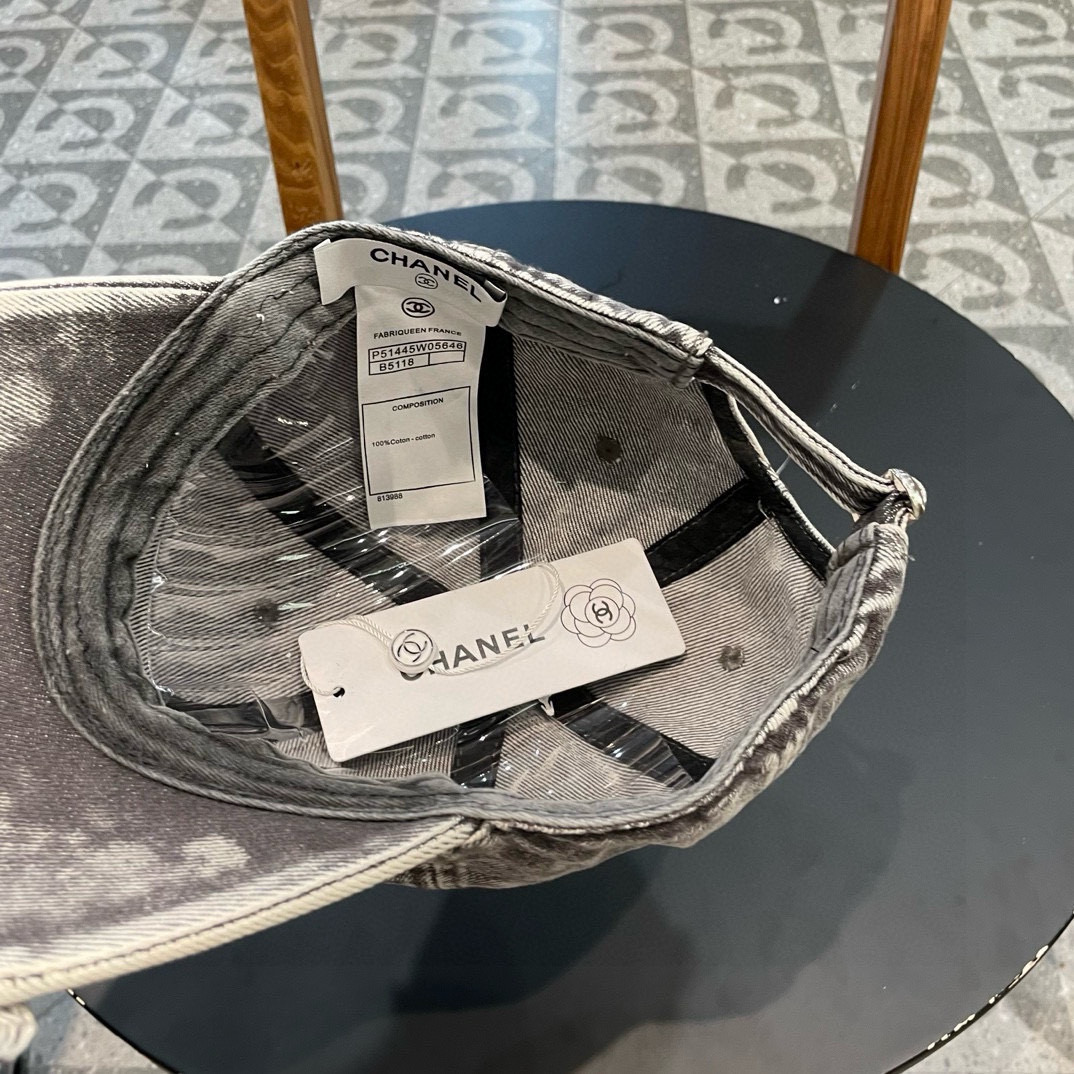  CHANEL香奈儿】牛仔2025新款简约风，新品系列棒球帽，爆款，大牌同步，超好搭配，出货！