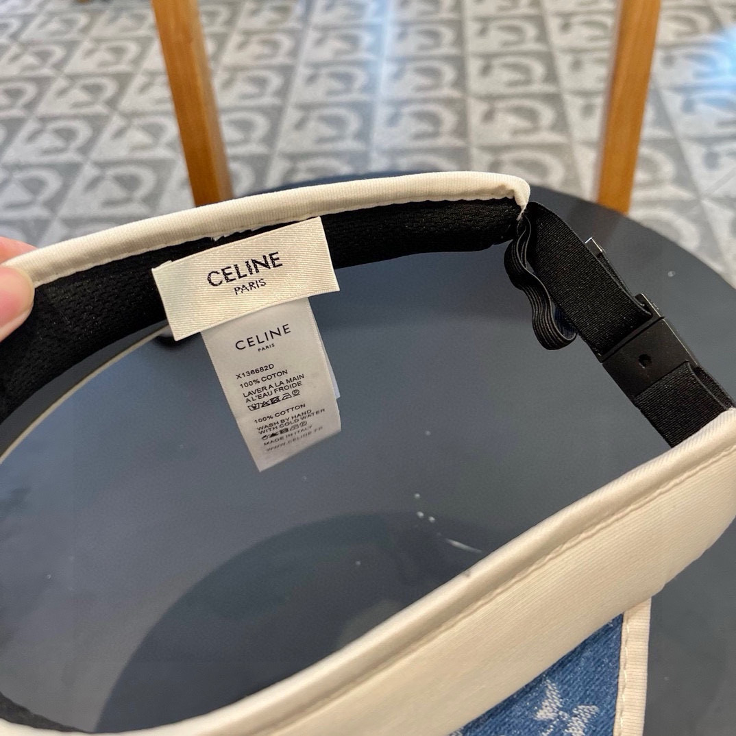  CELINE 塞琳春夏超细装饰空顶帽 超🉑空顶系列，颜色妥妥，轻便携带！小仙女🧚人手必备