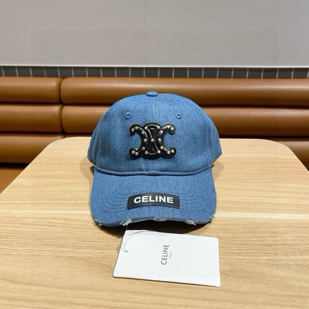  CELINE 塞琳 新款 🆕 棒球帽 🧢 
原单棒球帽 🧢
面料轻盈透气。 💥
完美版型，
原厂品质，
