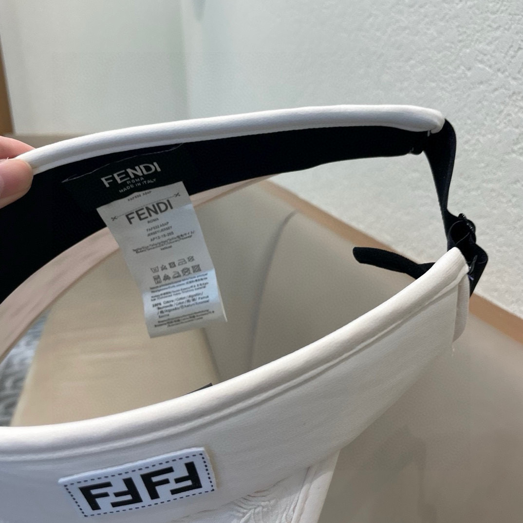  FD芬迪2024空顶鸭舌帽，遮阳帽，鸭舌帽，原单品质