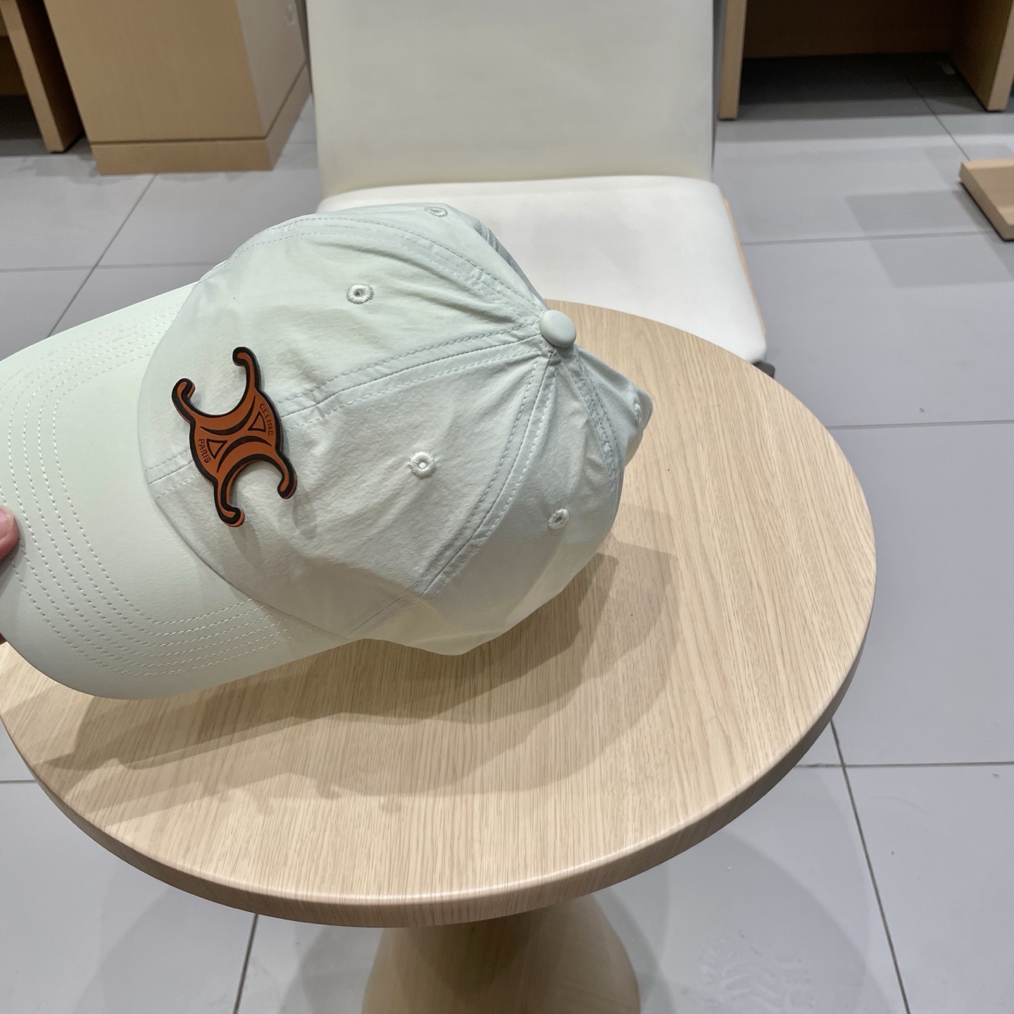  塞琳Celine凯旋门软顶鸭舌帽女百搭2025新款网红韩版休闲棒球帽子潮