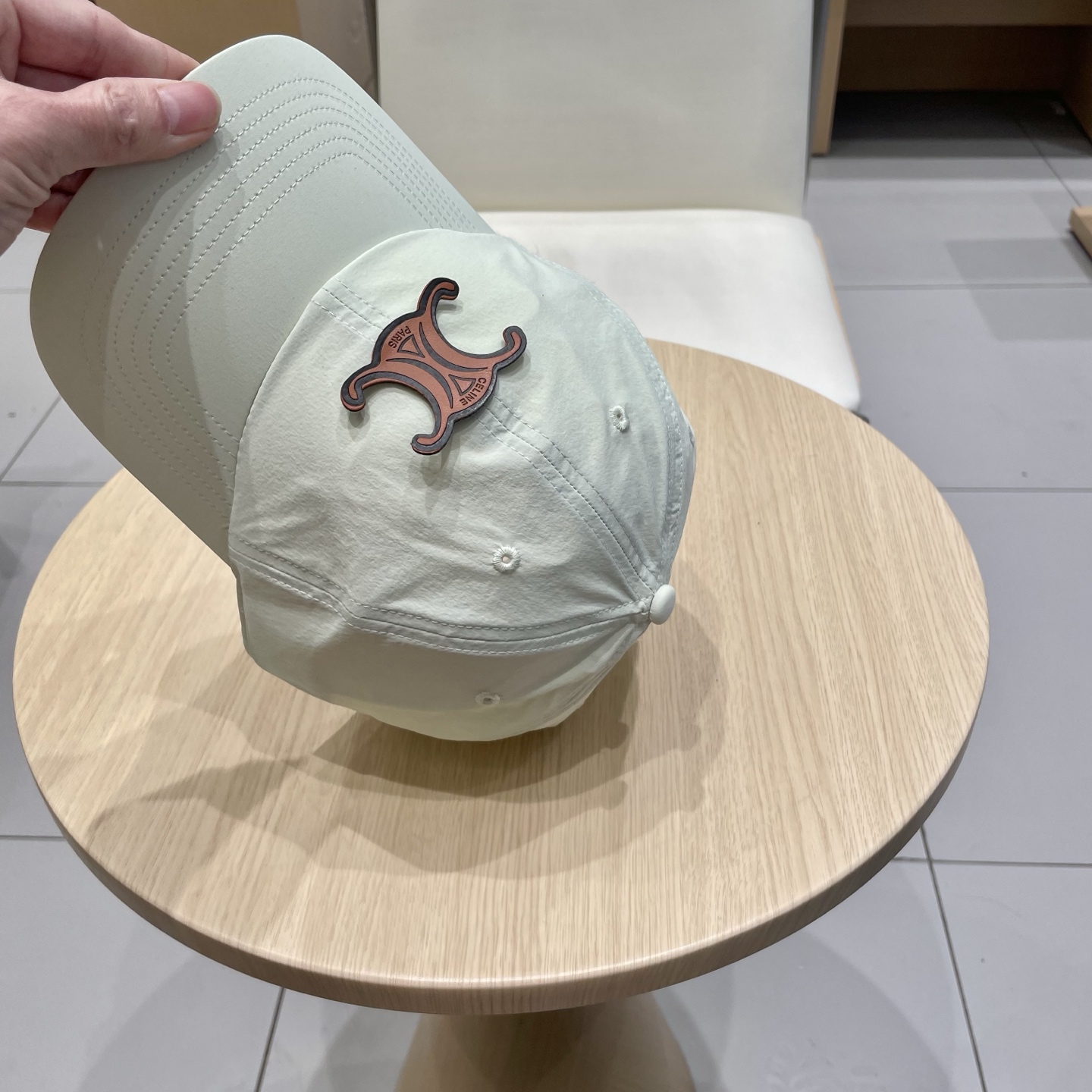  塞琳Celine凯旋门软顶鸭舌帽女百搭2025新款网红韩版休闲棒球帽子潮