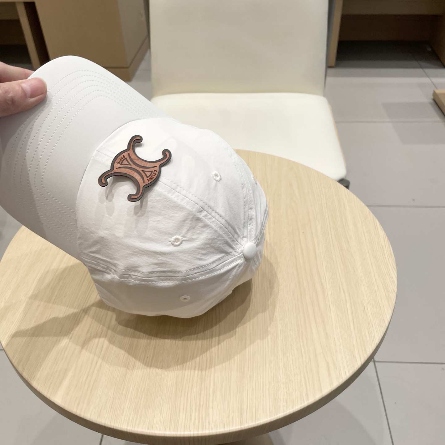  塞琳Celine凯旋门软顶鸭舌帽女百搭2025新款网红韩版休闲棒球帽子潮