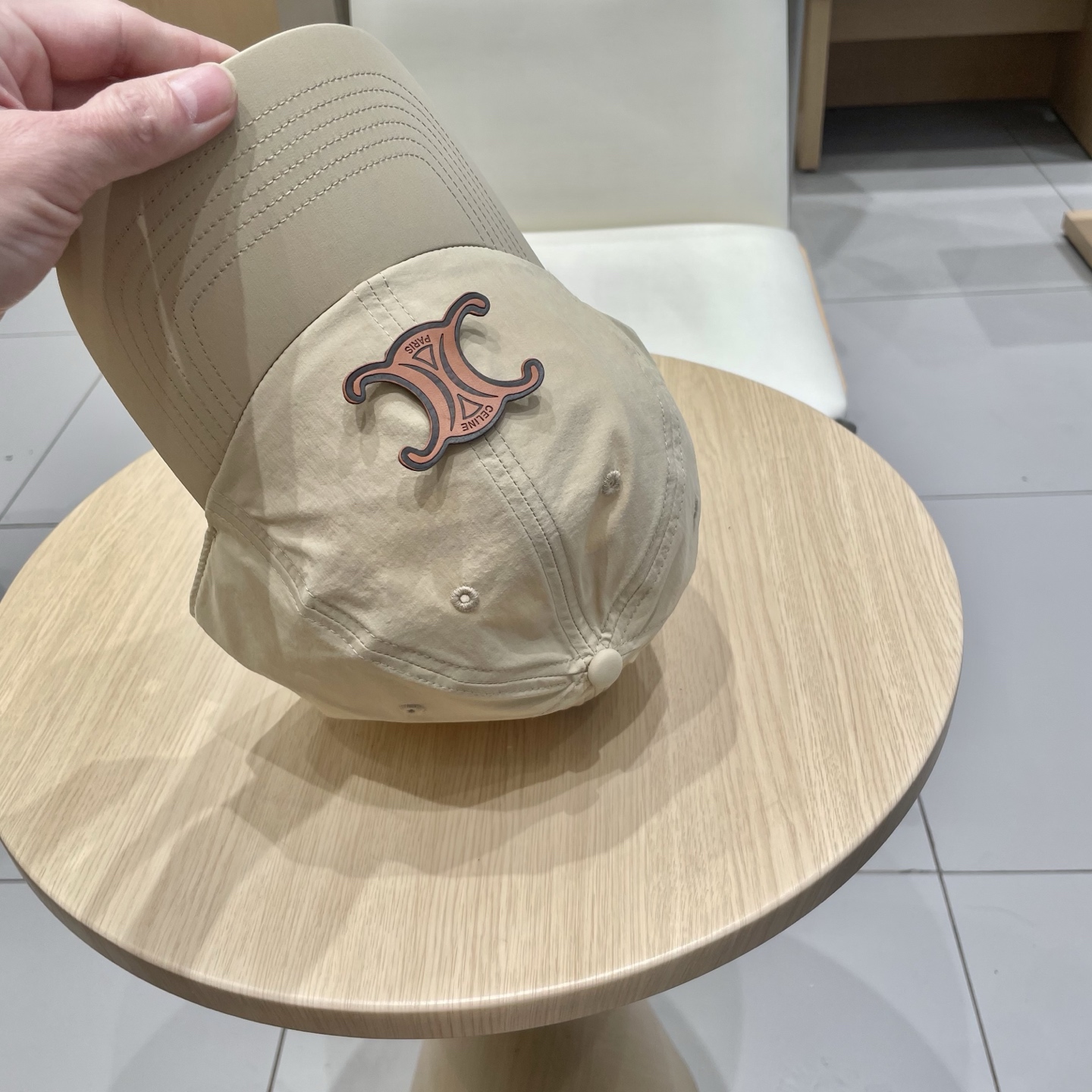  塞琳Celine凯旋门软顶鸭舌帽女百搭2025新款网红韩版休闲棒球帽子潮