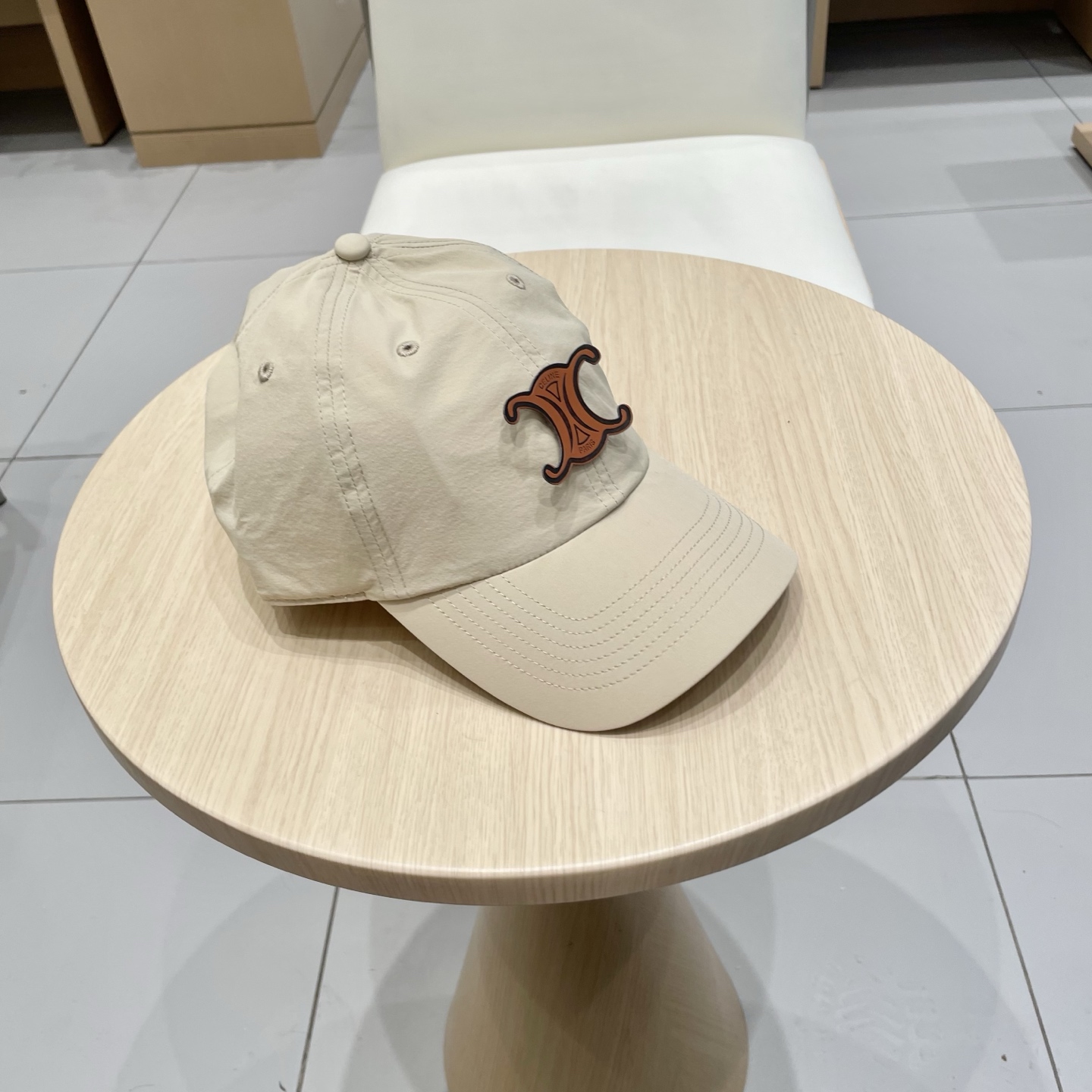  塞琳Celine凯旋门软顶鸭舌帽女百搭2025新款网红韩版休闲棒球帽子潮