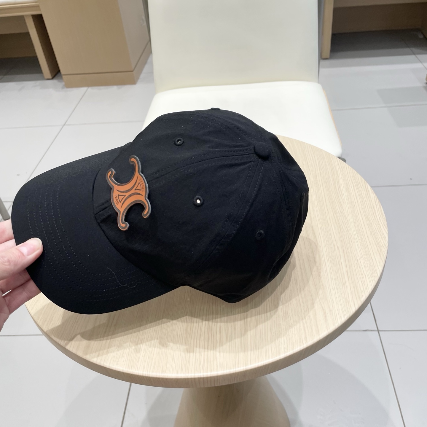  塞琳Celine凯旋门软顶鸭舌帽女百搭2025新款网红韩版休闲棒球帽子潮