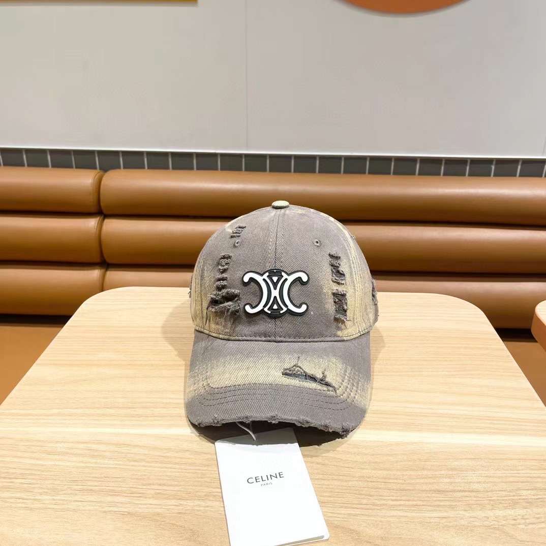  【CELINE赛琳】2024春夏新款爆款棒球帽🧢，大牌款超好搭配，赶紧入手！