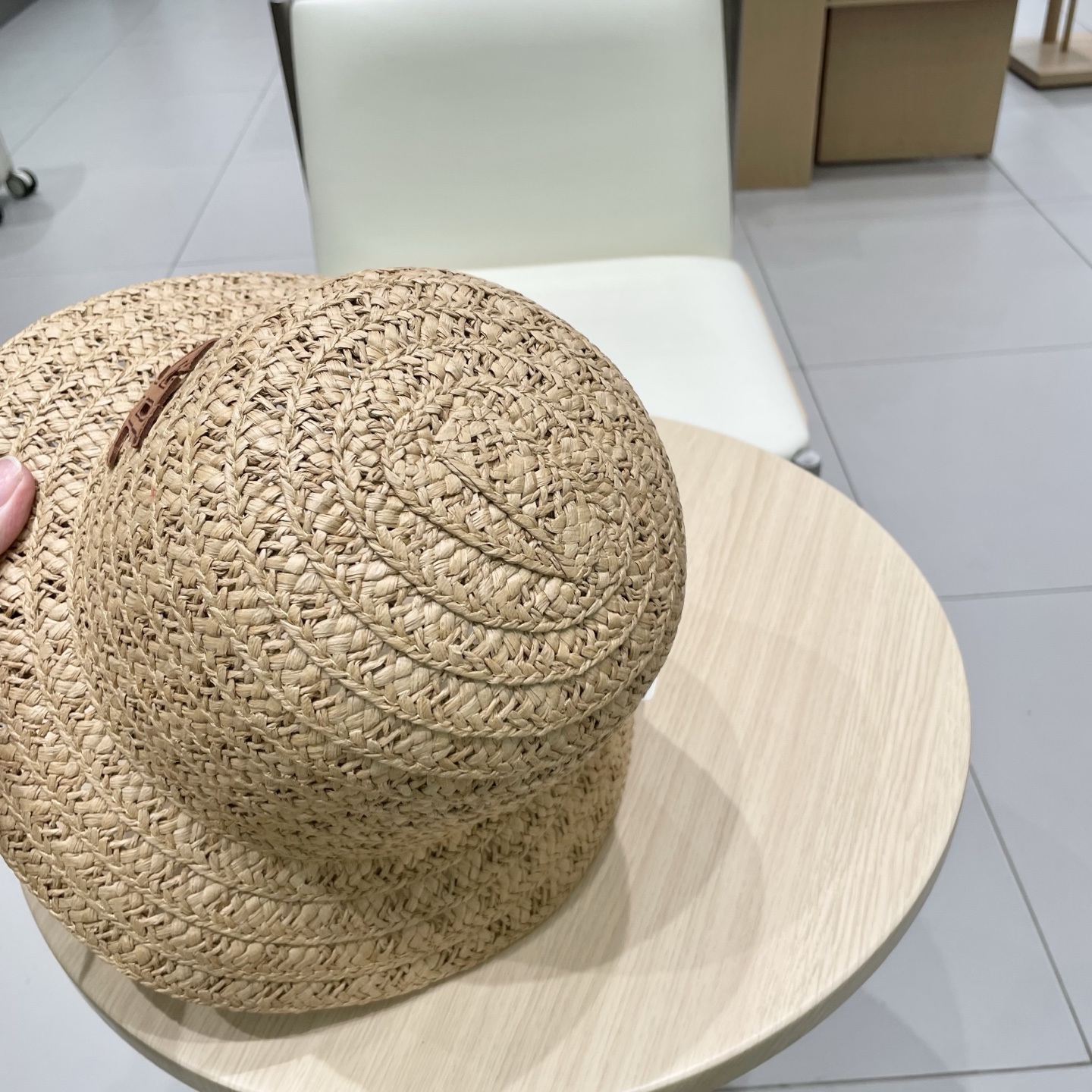   路易威登lv棒球帽 LouisVuitton沙滩草帽，防晒礼帽，纸草编织制作，百搭两色！头围57cm