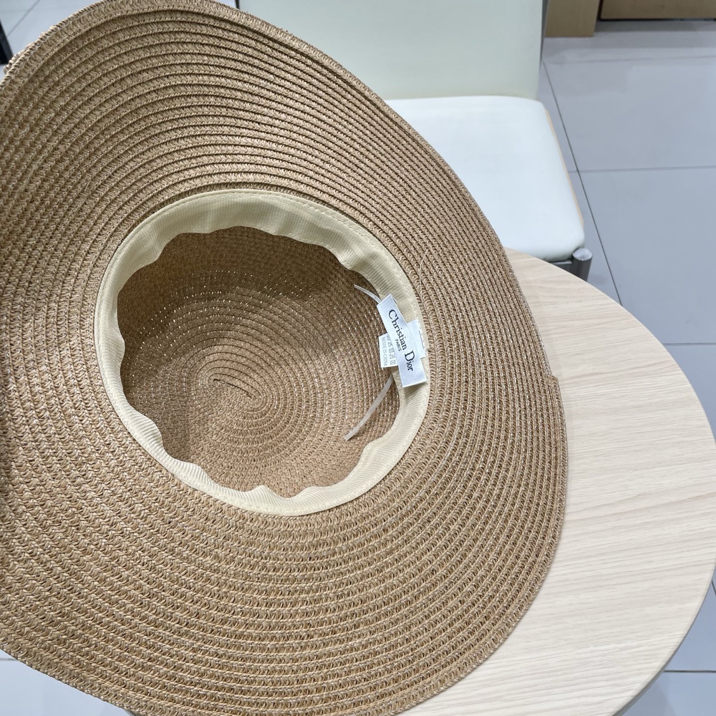  Dior迪奥新款盆帽，流苏名媛风草帽，头围57cm