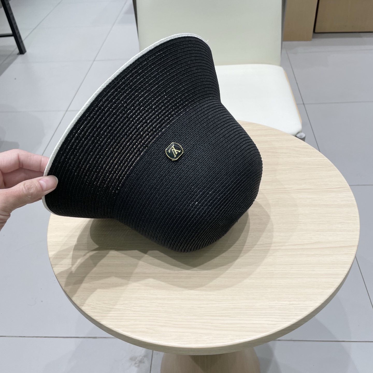  lv路易威登 加密渔夫草帽春夏男女新款遮阳帽子可设计DIY帽子胚